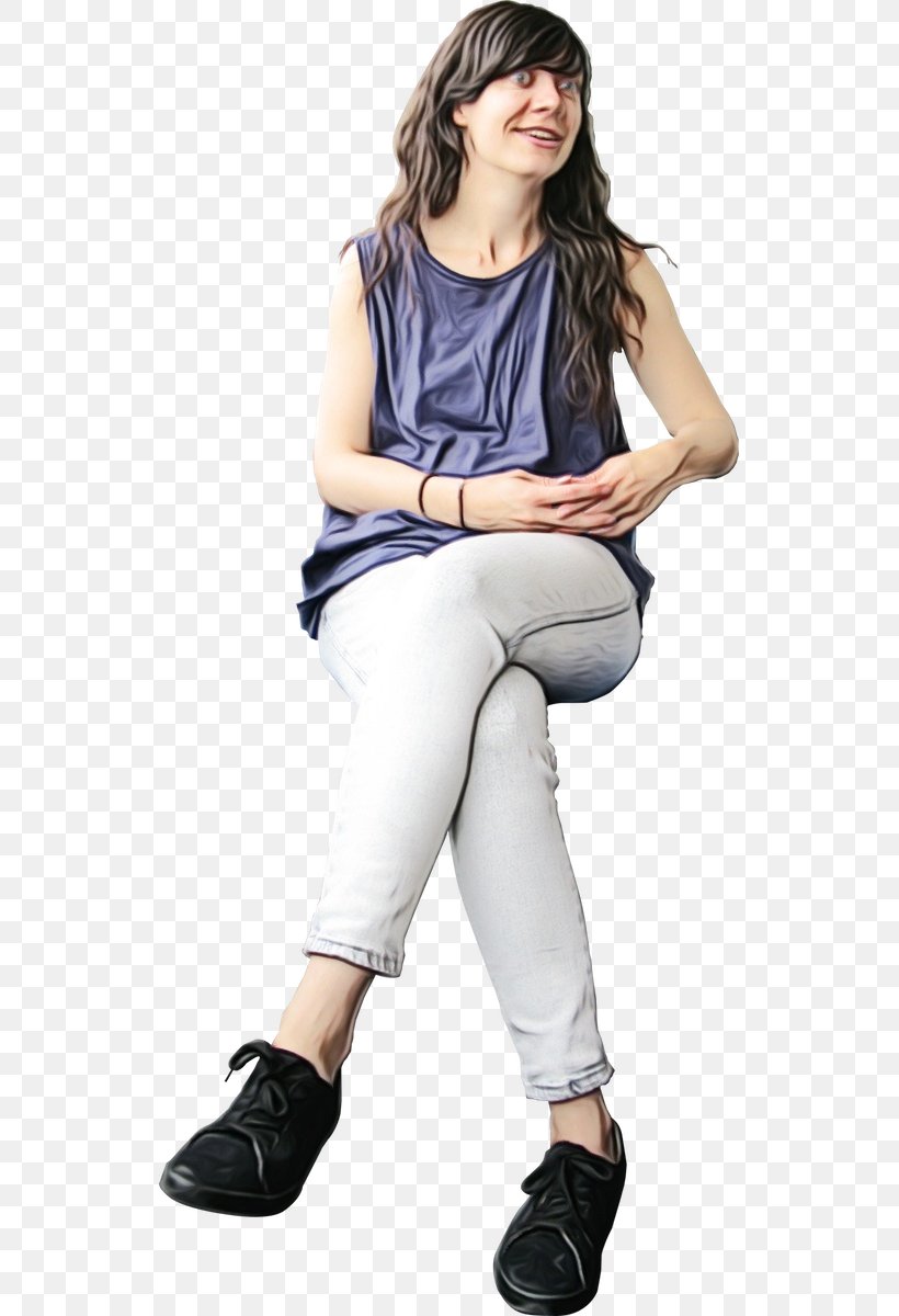Clothing White Leg Shoulder Footwear, PNG, 529x1200px, Watercolor, Arm, Clothing, Footwear, Jeans Download Free