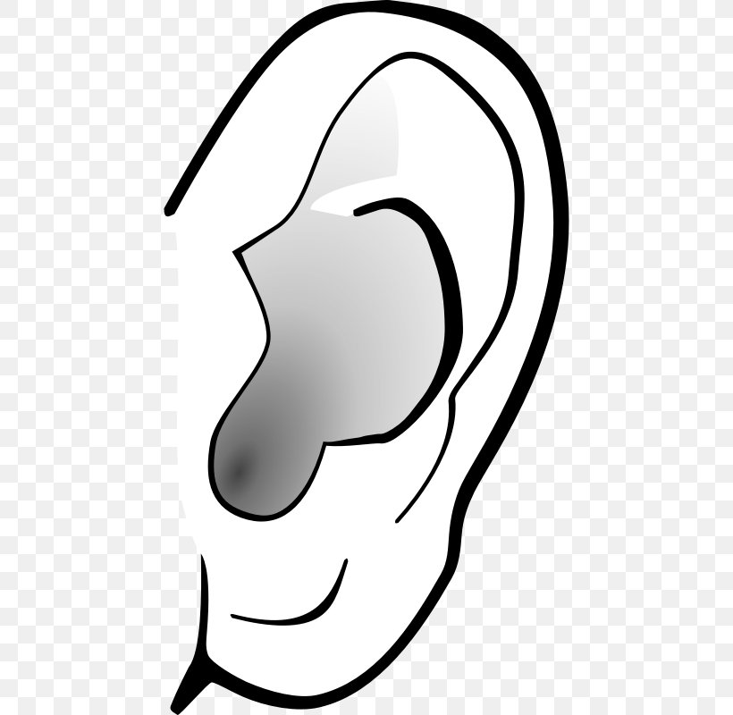 Ear Byte John F. Kennedy International Airport Clip Art, PNG, 800x800px, Ear, Area, Artwork, Bit, Black And White Download Free
