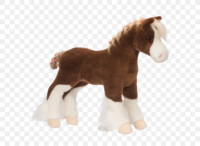 Pony Clydesdale Horse Stuffed Animals & Cuddly Toys Foal Border Concepts, PNG, 600x600px, Pony, Animal, Animal Figure, Border Concepts, Border Terrier Download Free