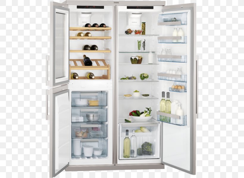 Refrigerator Freezers Auto-defrost AEG Home Appliance, PNG, 600x600px, Refrigerator, Aeg, Aeg S95900xtm0, Autodefrost, Defrosting Download Free