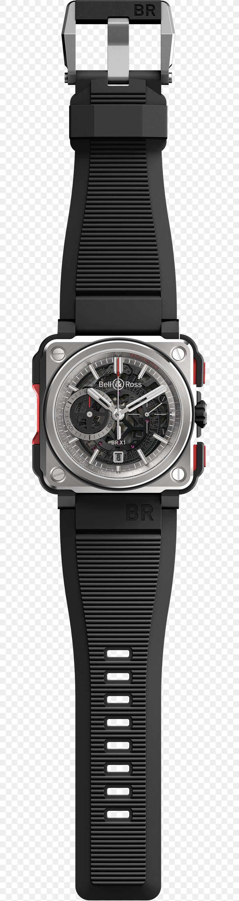 Watch Strap Watch Strap Bell & Ross Chronograph, PNG, 600x3084px, Watch, Bell Ross, Chronograph, Natural Rubber, Ross Stores Download Free