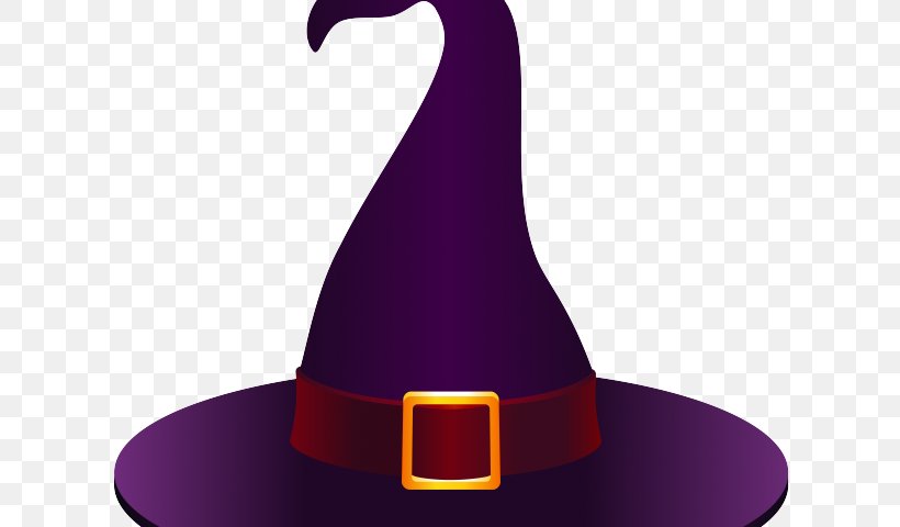 Witch Hat Clip Art Image, PNG, 640x480px, Witch Hat, Halloween, Hat, Headgear, Magenta Download Free