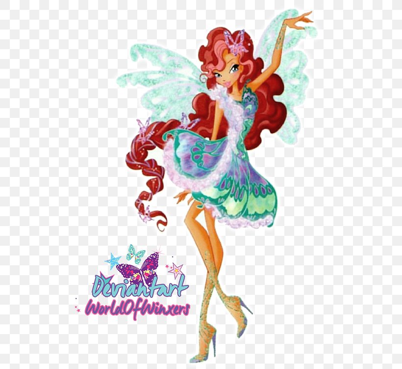 Aisha Tecna Stella Butterflix Winx Club, PNG, 542x751px, Aisha, Art, Butterflix, Costume Design, Fictional Character Download Free