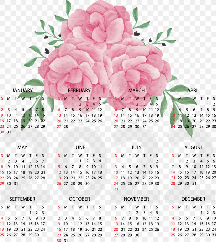 Floral Design, PNG, 2622x2940px, Floral Design, Biology, Calendar, Meter, Petal Download Free