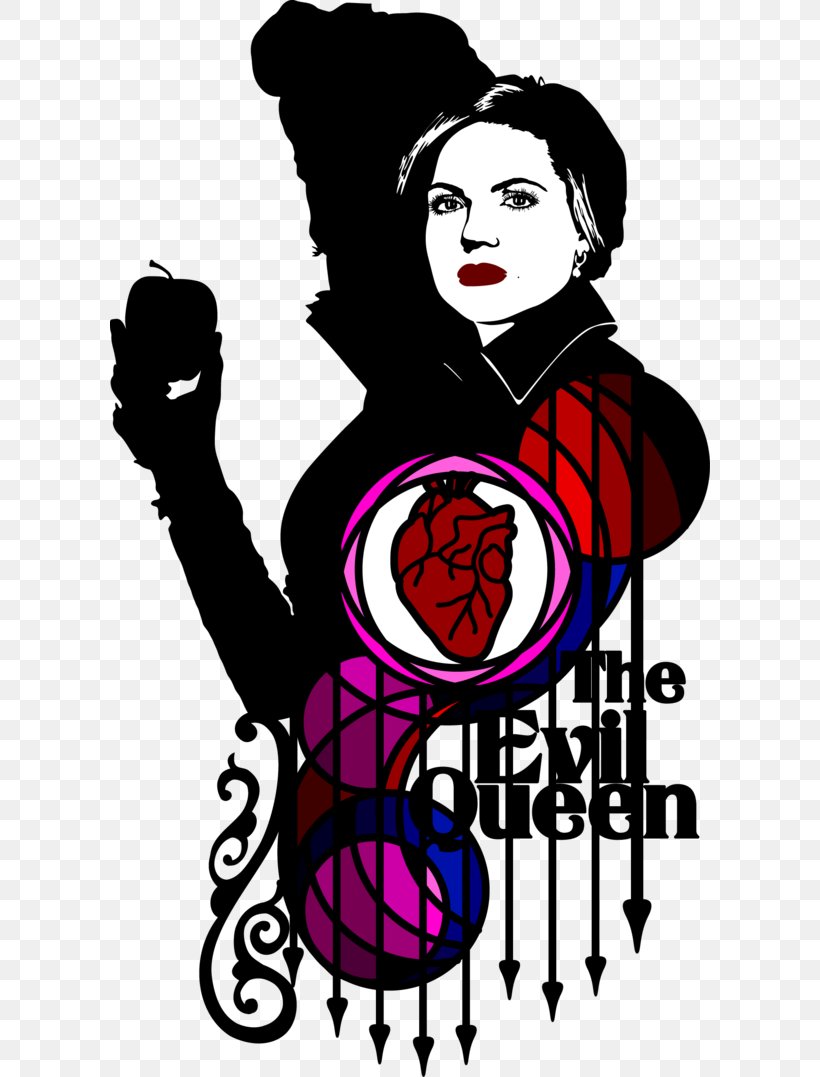 Lana Parrilla Evil Queen Once Upon A Time Regina Mills, PNG, 600x1077px, Watercolor, Cartoon, Flower, Frame, Heart Download Free