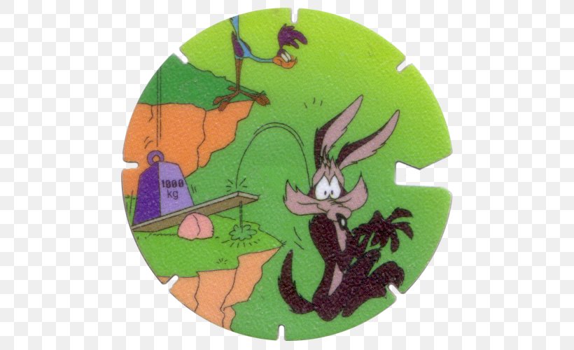 Milk Caps Wile E. Coyote And The Road Runner Character, PNG, 500x500px, Milk Caps, Cartoon, Character, Christmas, Christmas Ornament Download Free