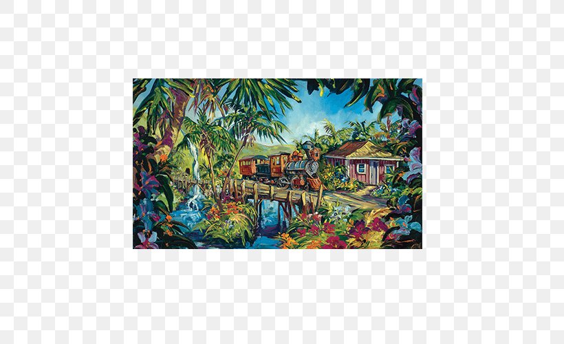Lahaina, Kaanapali And Pacific Railroad Train Sugarcane Clip Art, PNG, 500x500px, Lahaina, Art, Artist, Landscape, Mural Download Free
