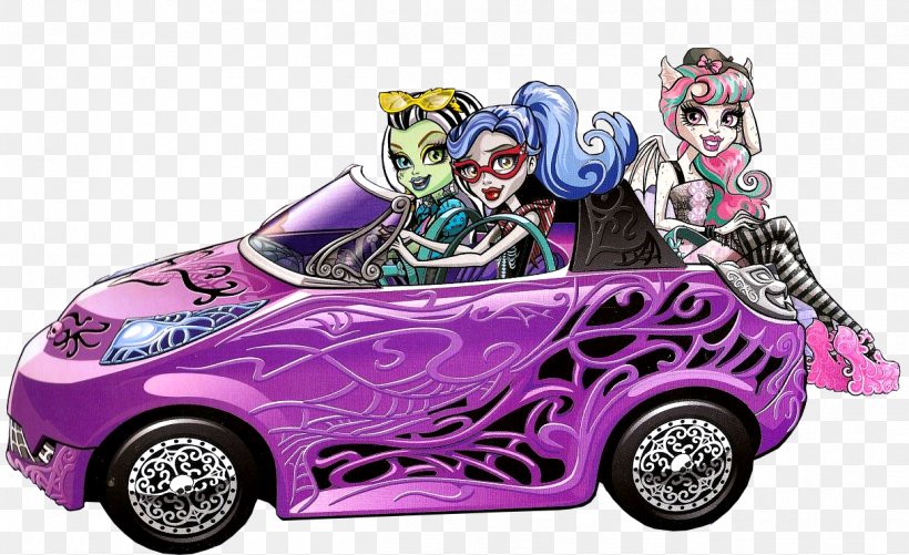 Monster High Toy Doll Barbie Car, PNG, 1216x743px, Monster High, Automotive Design, Barbie, Car, Doll Download Free