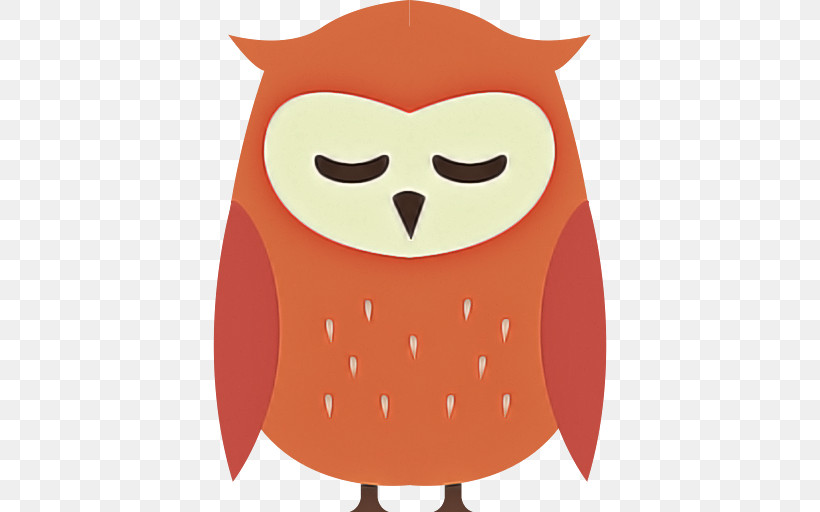 Orange, PNG, 512x512px, Owl, Animation, Bird, Bird Of Prey, Cartoon Download Free