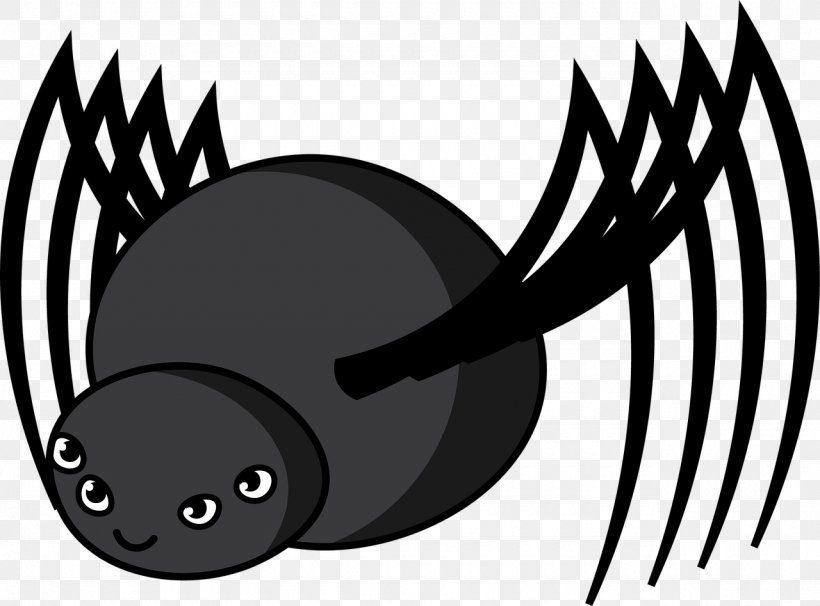 Spider Anansi Clip Art, PNG, 1280x947px, Spider, Anansi, Black, Black And White, Cartoon Download Free