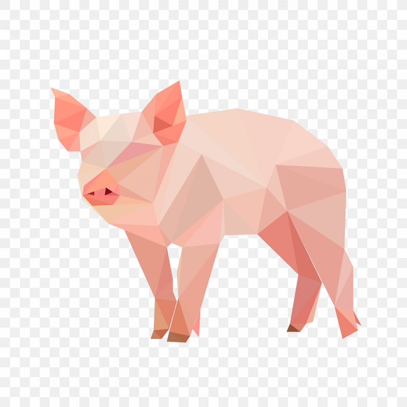 Domestic Pig Suidae Pink Boar Cartoon, PNG, 1400x1400px, Domestic Pig, Animal Figure, Boar, Cartoon, Livestock Download Free