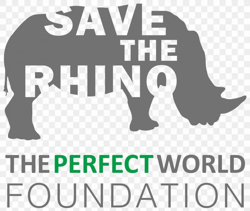 Rhinoceros Save The Rhino Logo The Perfect World Foundation Mammal, PNG, 2485x2097px, Rhinoceros, Animal, Black, Black And White, Black Rhinoceros Download Free