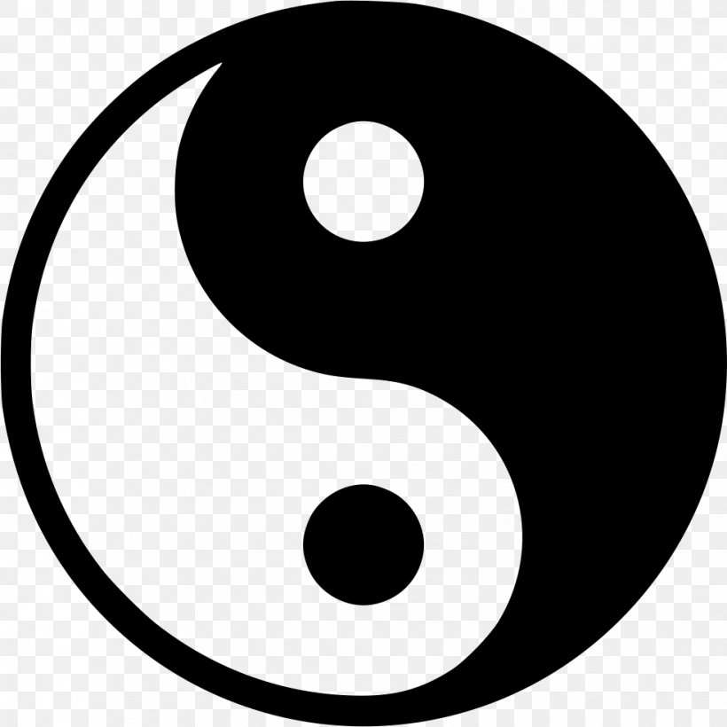 Yin And Yang Symbol Clip Art, PNG, 981x982px, Yin And Yang, Area, Black And White, Concept, Culture Download Free