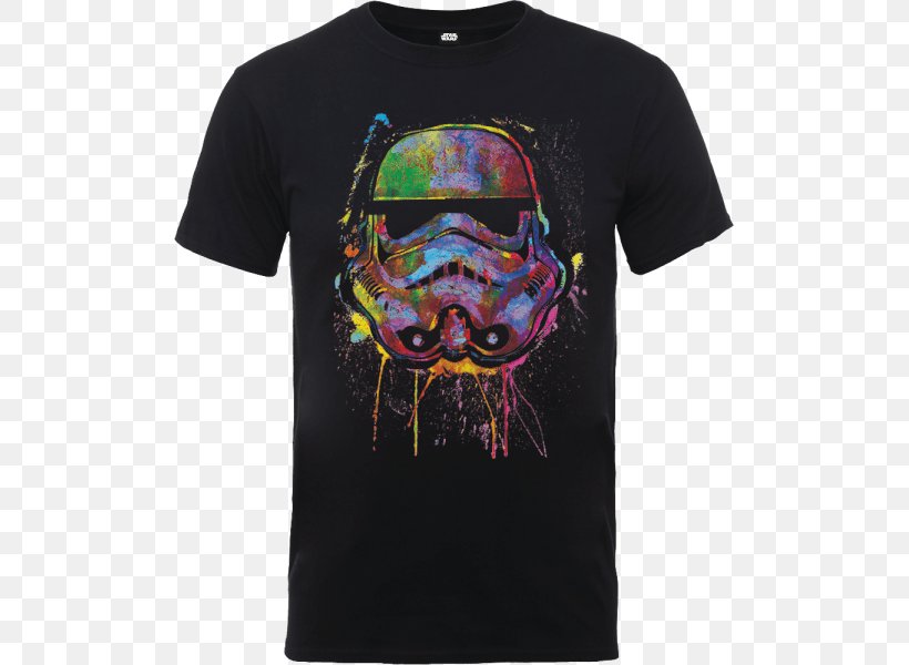 Anakin Skywalker T-shirt Star Wars Stormtrooper Darth, PNG, 505x600px, Anakin Skywalker, Action Toy Figures, Brand, Clothing, Darth Download Free