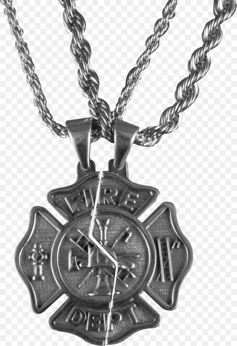 Firefighter Locket Decal Charms & Pendants Necklace, PNG, 1305x1906px, Firefighter, Black And White, Chain, Charm Bracelet, Charms Pendants Download Free