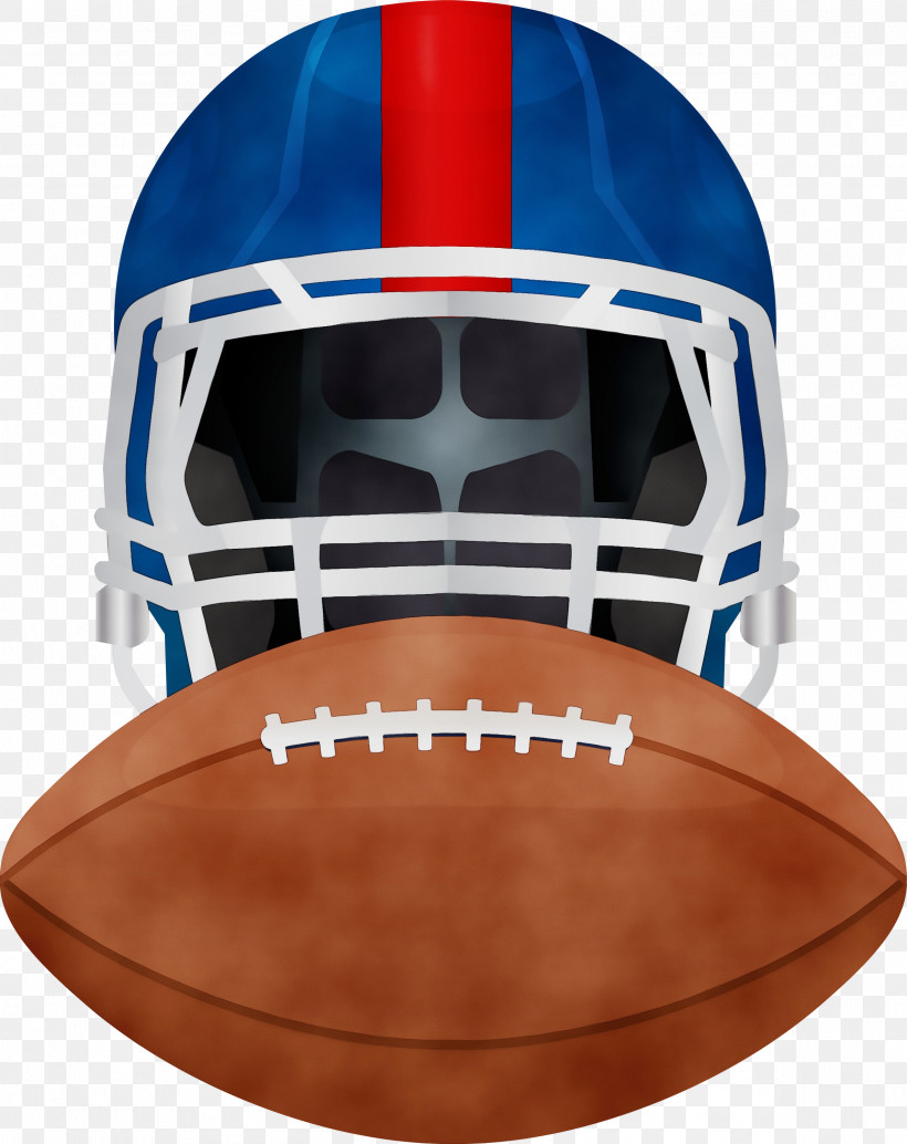 Football Helmet, PNG, 2379x3000px, Watercolor, American Football, Batting Helmet, Clothing, Costume Download Free