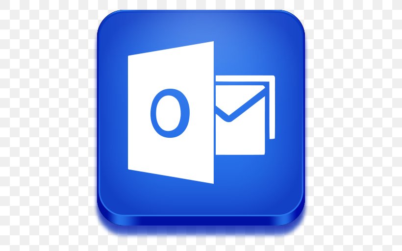 Microsoft Outlook Outlook.com Microsoft Office, PNG, 512x512px, Microsoft Outlook, Area, Blue, Brand, Computer Icon Download Free