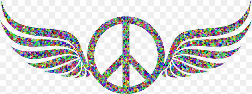 Peace Symbols Mosaic, PNG, 2338x870px, Peace Symbols, Art, Body Jewelry, Drawing, Fashion Accessory Download Free