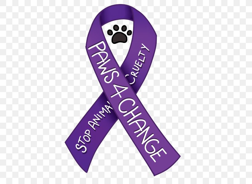 Dog Cruelty To Animals Awareness Ribbon Purple Ribbon, PNG, 600x600px, Dog, Animal, Animal Rights, Awareness, Awareness Ribbon Download Free