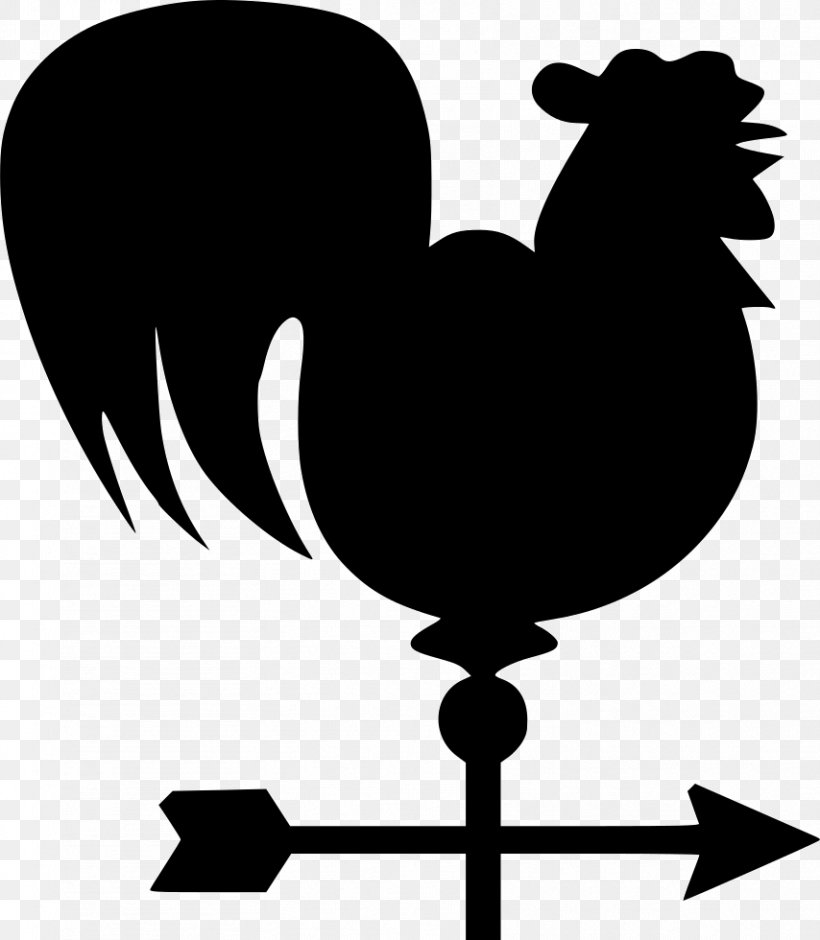 Rooster Clip Art, PNG, 854x980px, Rooster, Adrian Frutiger, Beak, Bird, Black And White Download Free
