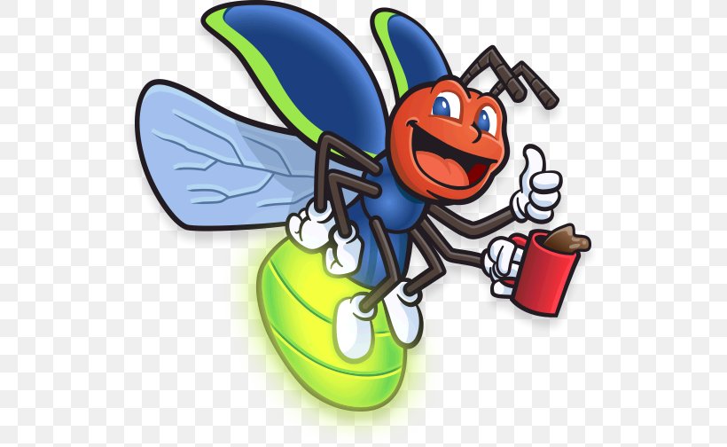 The Lightning Bug Firefly Insect Clip Art, PNG, 531x504px, Lightning Bug, Artwork, Cartoon, Firefly, Food Download Free