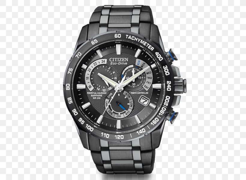 CITIZEN Eco-Drive Perpetual Chrono A-T Citizen Holdings Watch Chronograph, PNG, 600x600px, Ecodrive, Analog Watch, Brand, Chronograph, Citizen Holdings Download Free