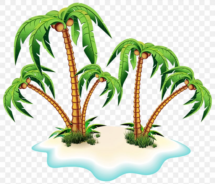 Clip Art Transparency Vector Graphics Palm Trees, PNG, 3000x2578px, Palm Trees, Aquarium Decor, Arecales, Botany, Coconut Download Free