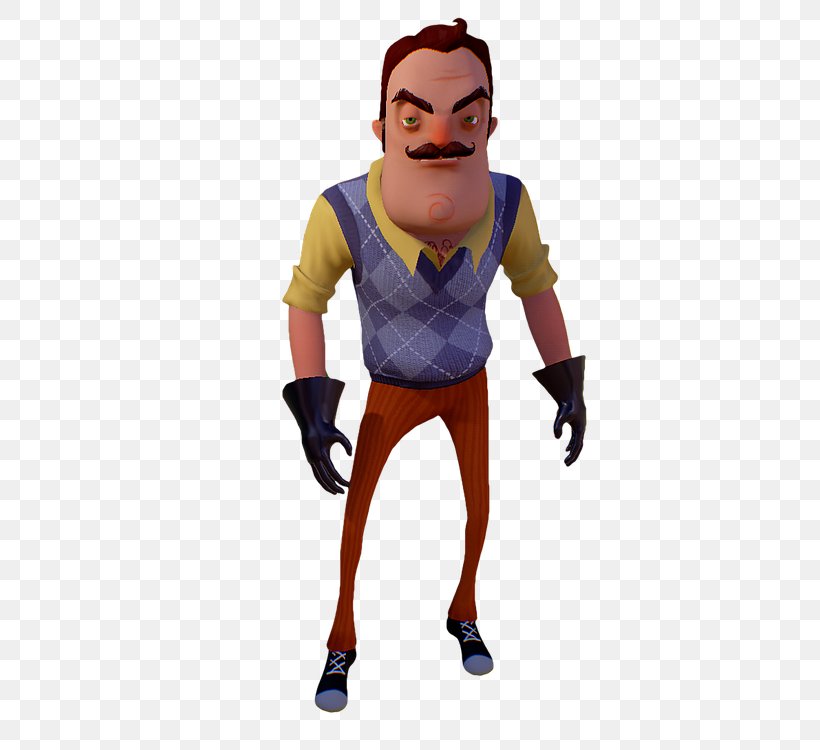 Hello Neighbor Bendy And The Ink Machine Video Game Stealth Game Indie Game, PNG, 464x750px, Hello Neighbor, Action Figure, Arm, Bendy And The Ink Machine, Computer Software Download Free