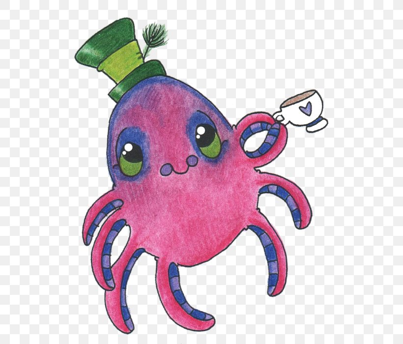 Octopus Cephalopod Seafood Clip Art, PNG, 518x700px, Octopus, Art, Cartoon, Cephalopod, Character Download Free
