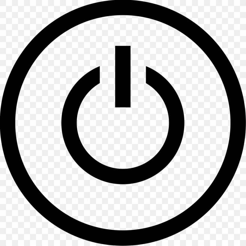 Power Symbol Electricity, PNG, 1200x1200px, Power Symbol, Area, Black And White, Brand, Electric Power Download Free