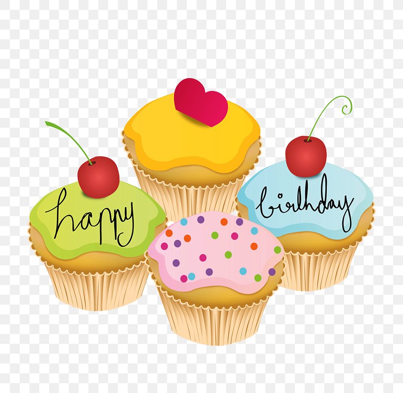 Cupcake Vector Graphics Birthday Illustration, PNG, 800x800px, Cupcake, Bake Sale, Baked Goods, Baking, Baking Cup Download Free