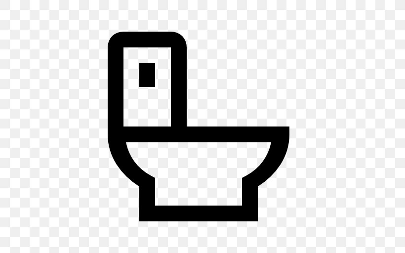 Flush Toilet Bathroom Toilet & Bidet Seats, PNG, 512x512px, Toilet, Area, Bathroom, Black And White, Bowl Download Free