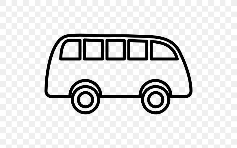 School Bus Transport Clip Art, PNG, 512x512px, Bus, Area, Automotive Design, Black, Black And White Download Free
