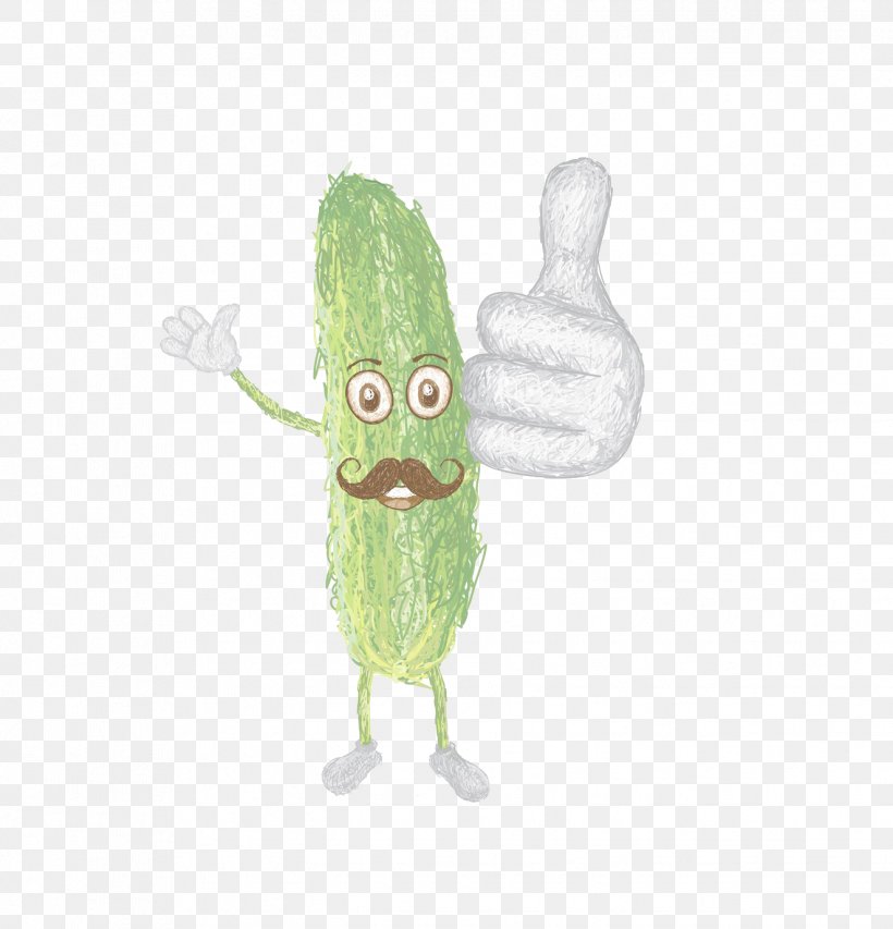 Cucumber Clip Art, PNG, 1324x1378px, Cucumber, Amphibian, Button, Cartoon, Fictional Character Download Free