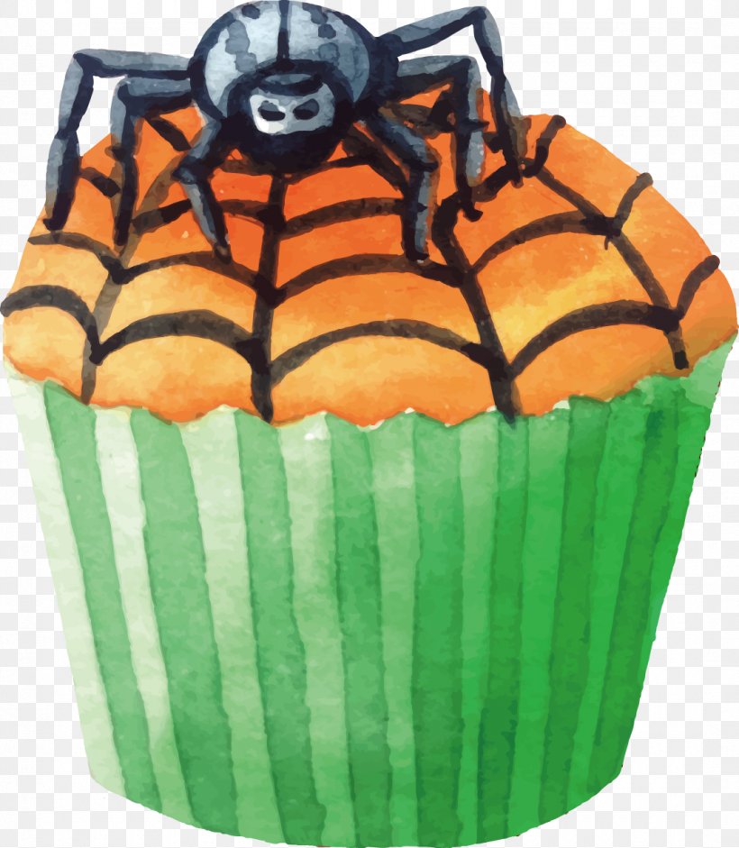 Spooktacular Halloween Cupcake Muffin, PNG, 1080x1240px, Cupcake, Baking Cup, Buttercream, Cake, Dessert Download Free