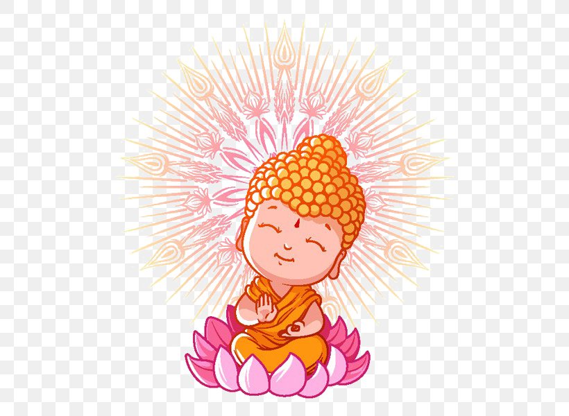 Buddhism Cartoon Buddhist Meditation Illustration, PNG, 600x600px, Buddhism, Art, Bhikkhu, Budai, Buddha Download Free