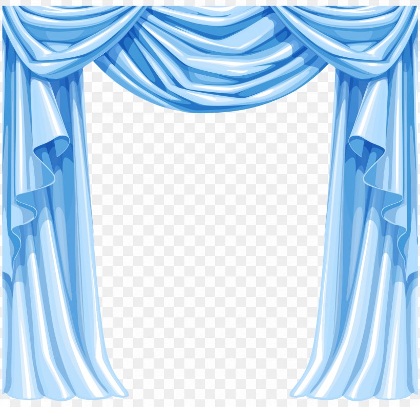 Window Blinds & Shades Curtain Pelmet, PNG, 3300x3200px, Window Blinds Shades, Blue, Clothing, Curtain, Decor Download Free