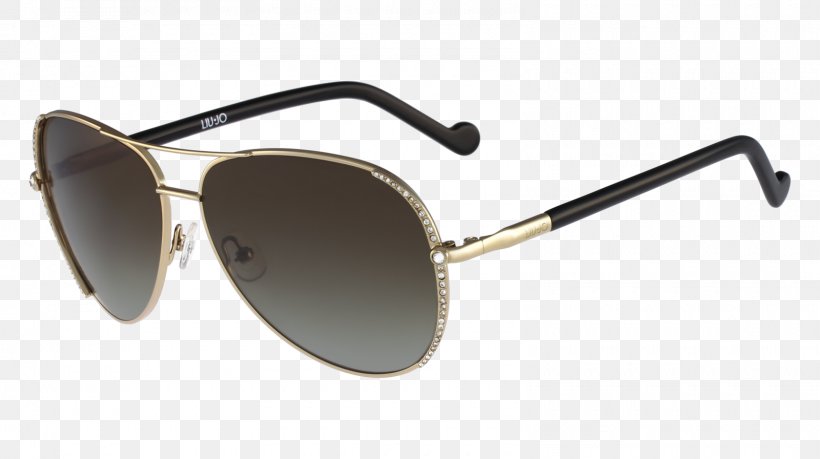 Aviator Sunglasses Gold Liu·Jo, PNG, 1600x896px, Sunglasses, Aviator Sunglasses, Brand, Brown, Color Download Free