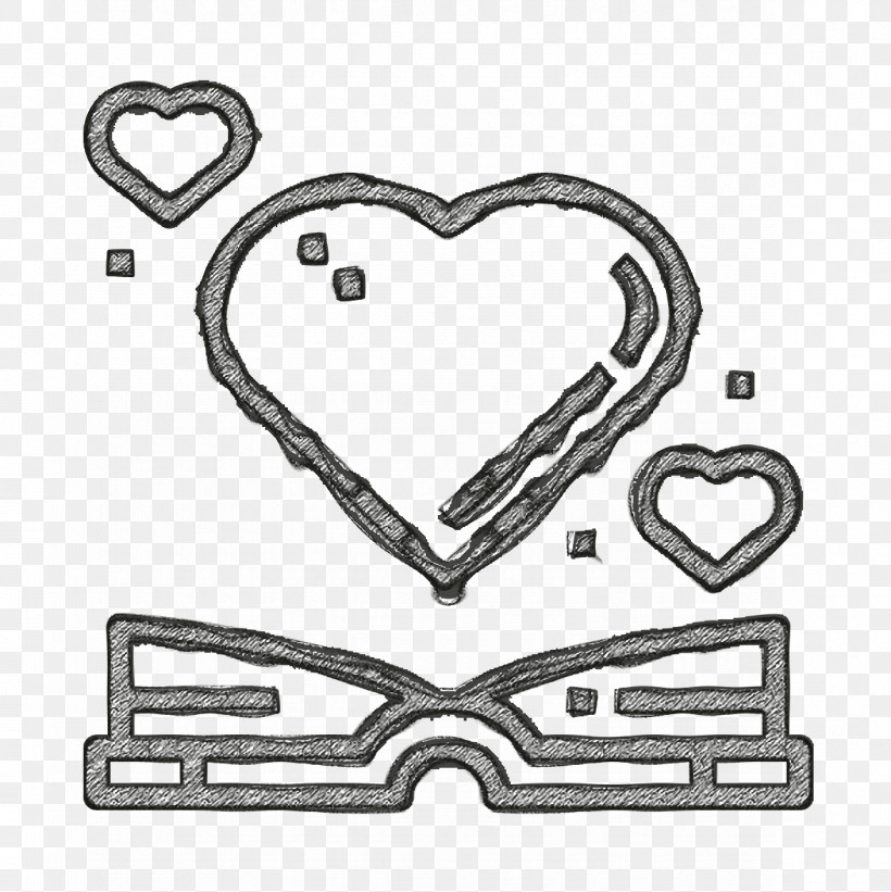 Heart Icon Prom Night Icon Book Icon, PNG, 1176x1178px, Heart Icon, Book Icon, Heart, Line Art, Prom Night Icon Download Free