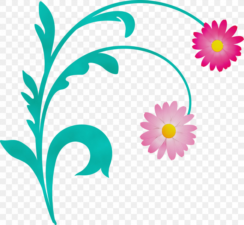 Plant Flower Chamomile Pedicel Wildflower, PNG, 3000x2770px, Flower Frame, Chamomile, Decoration Frame, Floral Frame, Flower Download Free