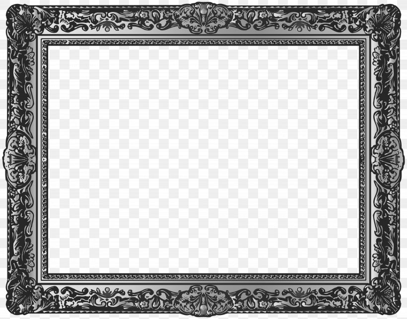 Borders And Frames Picture Frames Clip Art Image, PNG, 8000x6280px, Borders And Frames, Art, Gold, Gold Photo Frame, Interior Design Download Free