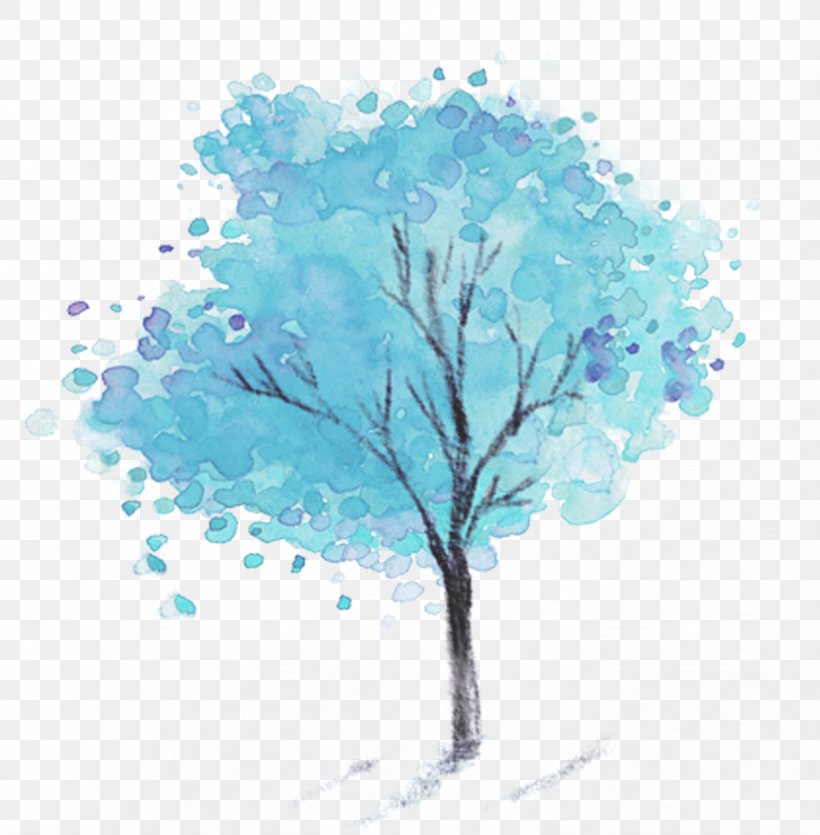 Dongzhi Snowman Watercolor Painting Illustration, PNG, 822x838px, Dongzhi, Aqua, Blue, Branch, Drawing Download Free