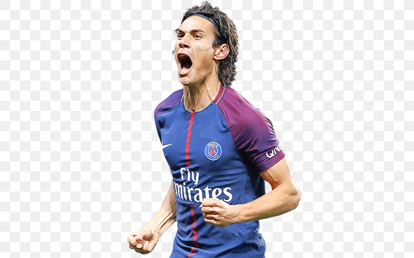 Edinson Cavani FIFA 18 FIFA Mobile Paris Saint-Germain F.C. Uruguay National Football Team, PNG, 512x512px, Edinson Cavani, Arm, Blog, Direct Free Kick, Fifa Download Free