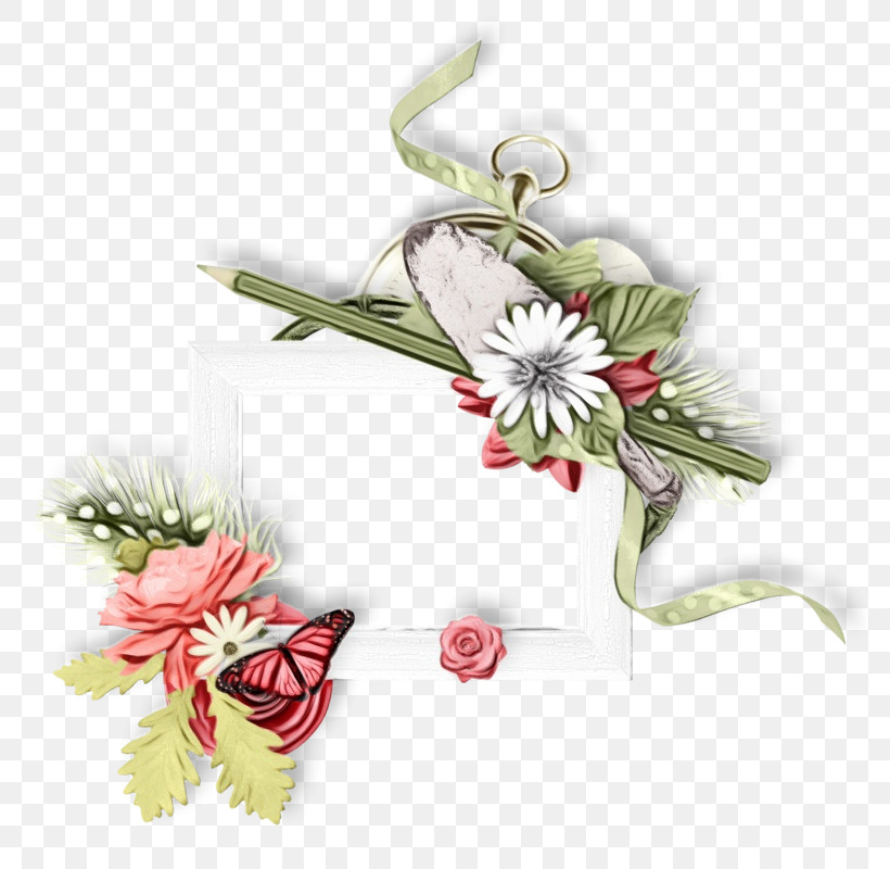 Floral Design, PNG, 800x800px, Watercolor, Bauble, Biology, Christmas Day, Christmas Ornament M Download Free