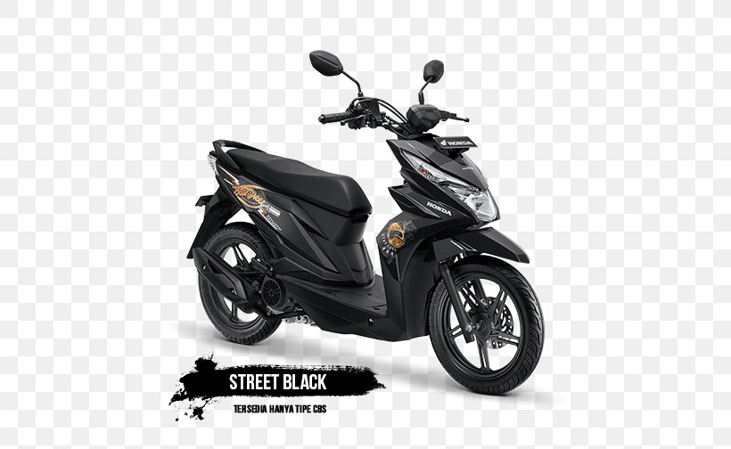 Honda BeAT Street ESP PT Astra Honda Motor Motorcycle, PNG, 514x504px, 2018, Honda, Astra International, Automotive Design, Automotive Lighting Download Free