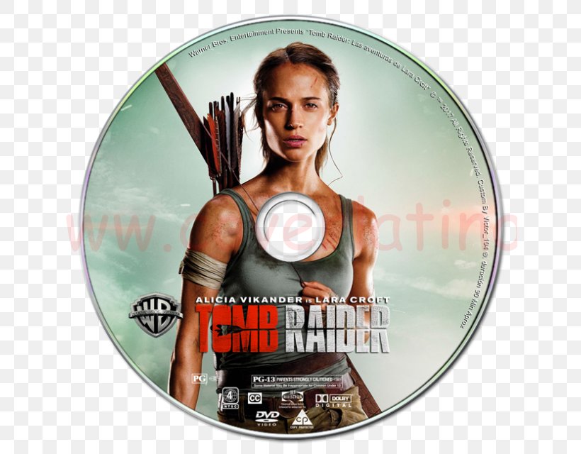 Tomb Raider Alicia Vikander Lara Croft Film Poster, PNG, 640x640px, 2018, Tomb Raider, Actor, Alicia Vikander, Dvd Download Free