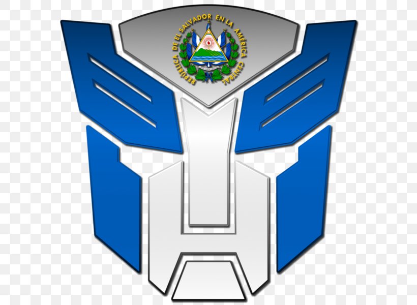 Logo Flag Of El Salvador Optimus Prime Autobot, PNG, 600x600px, Logo, Autobot, Brand, Bumblebee, Decepticon Download Free