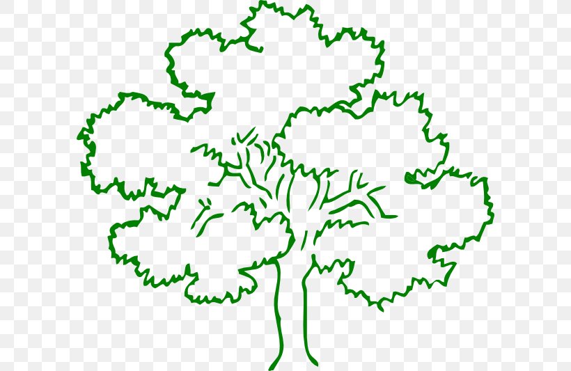 Tree Black And White Oak Drawing Clip Art, PNG, 600x533px, Tree, Area, Art, Black And White, Color Download Free