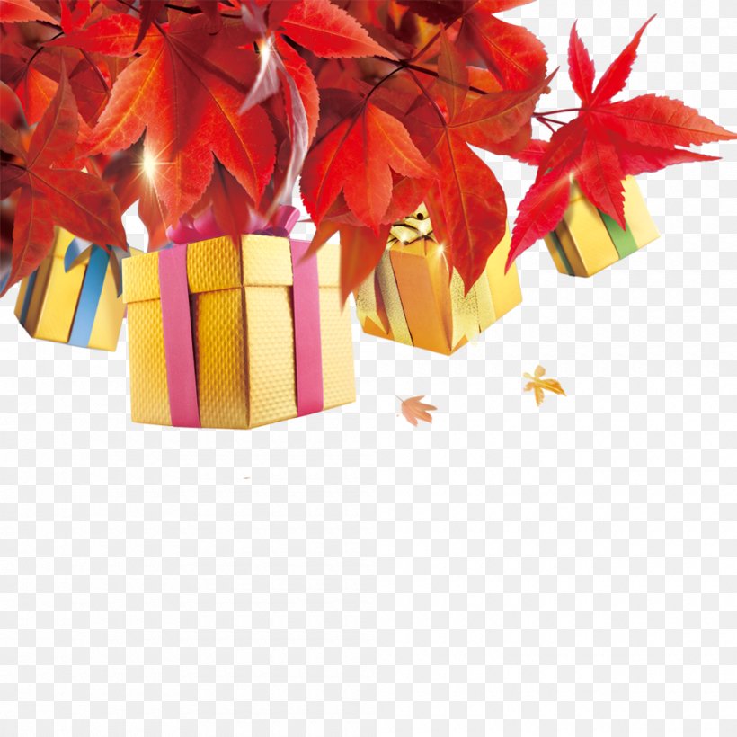 Autumn Gift, PNG, 1000x1000px, Poster, Cdr, Coreldraw, Diagram, Gift Download Free