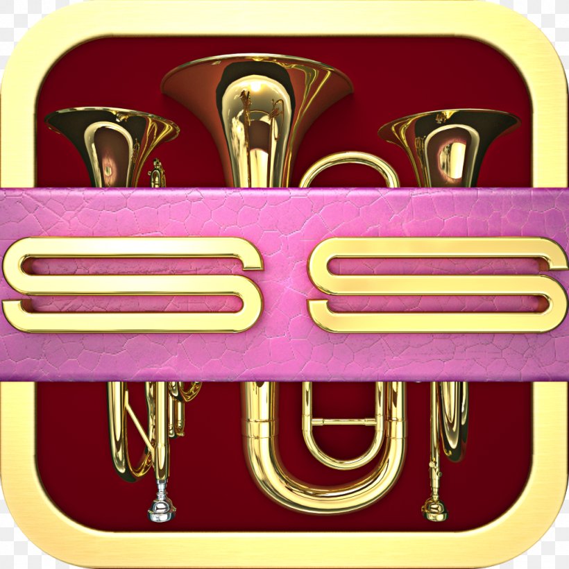 Brass Instruments Cornet Musical Instruments Trumpet Mellophone, PNG, 1024x1024px, Watercolor, Cartoon, Flower, Frame, Heart Download Free